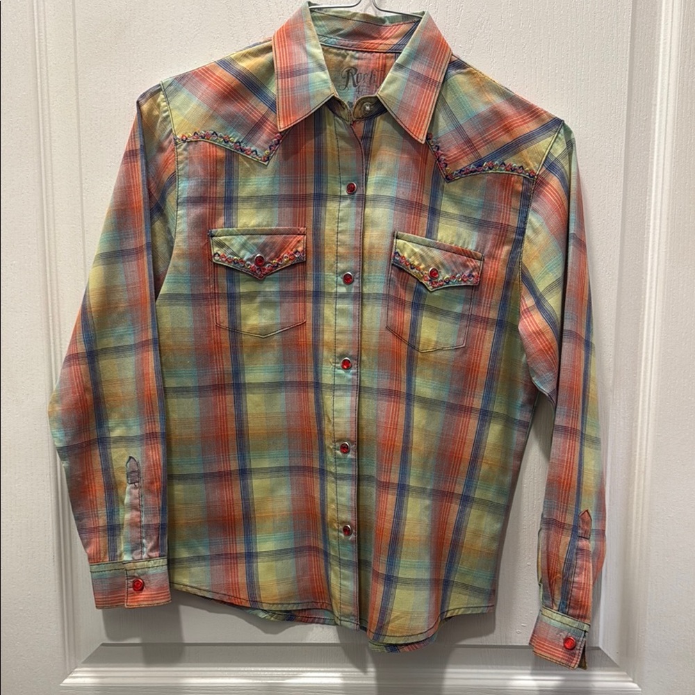 Rock 47 Girls snap rodeo western shirt